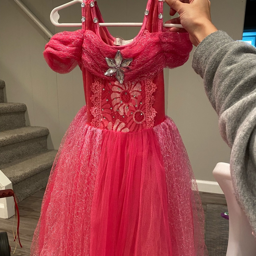 Trish Scully pink princess dress. Worn for 5 minutes for pictures. 3T